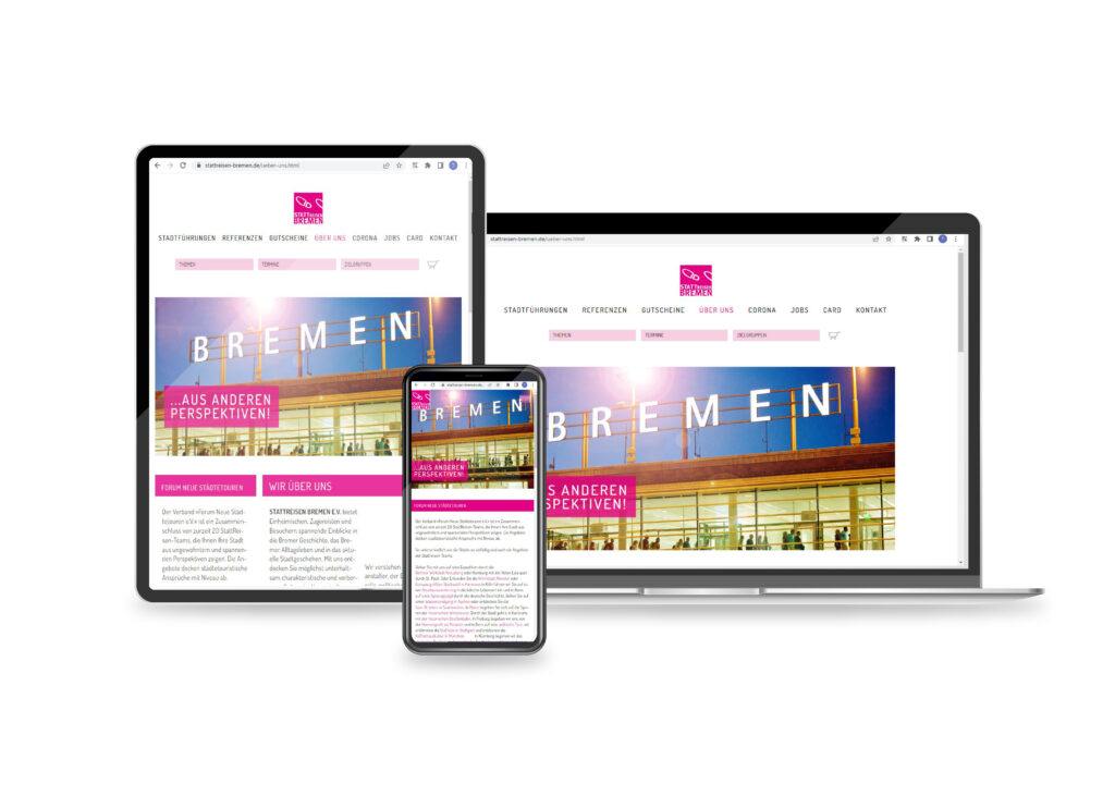 Webdesign Agentur Bremen - raumzeitmedia